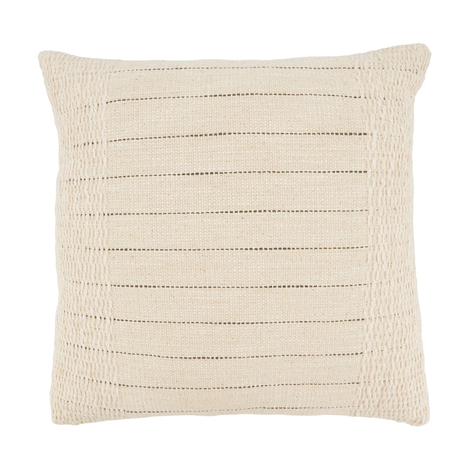 Striped Beige Pillow