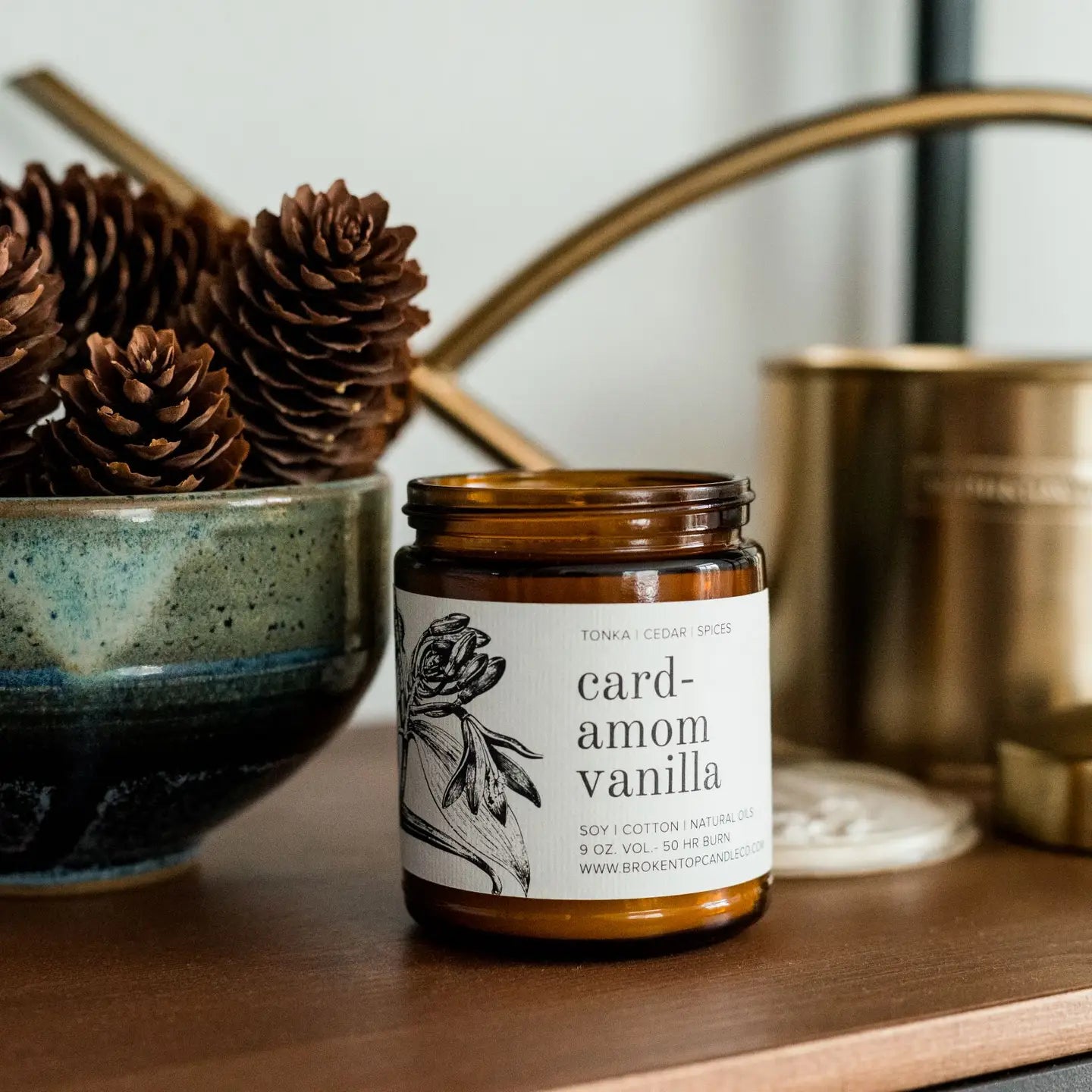 Cardamom Vanilla Soy Candle