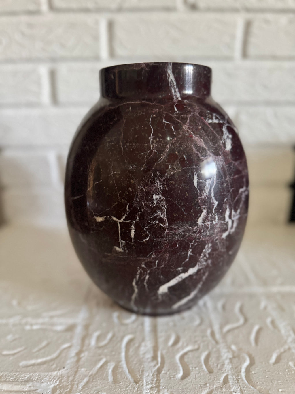 Montclair marble vase