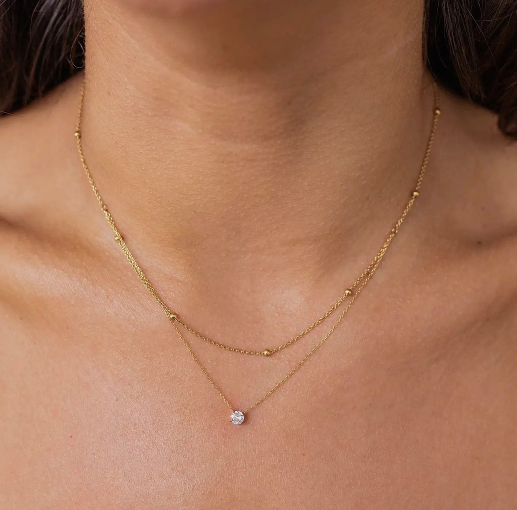 Getaway Necklace Gold