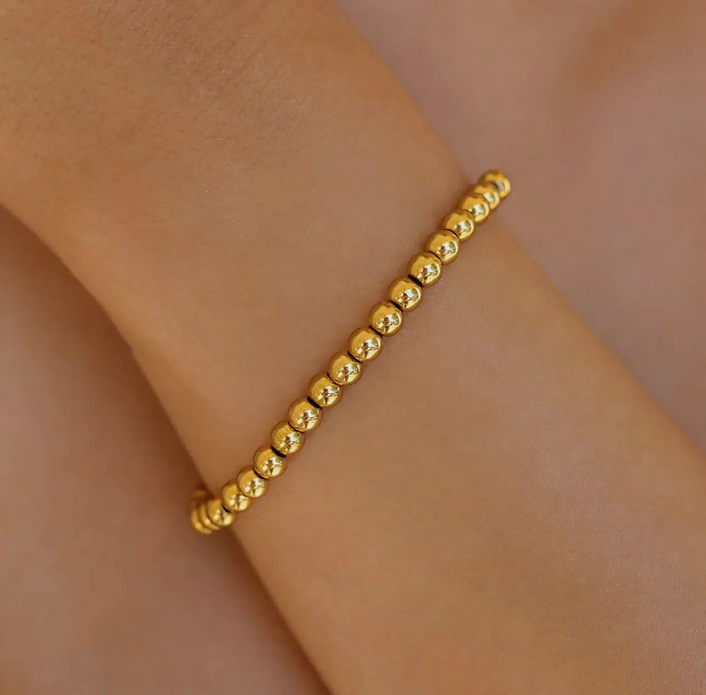 Seaside Stretch Bracelet Gold