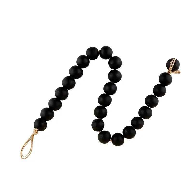 Black Glass Beads