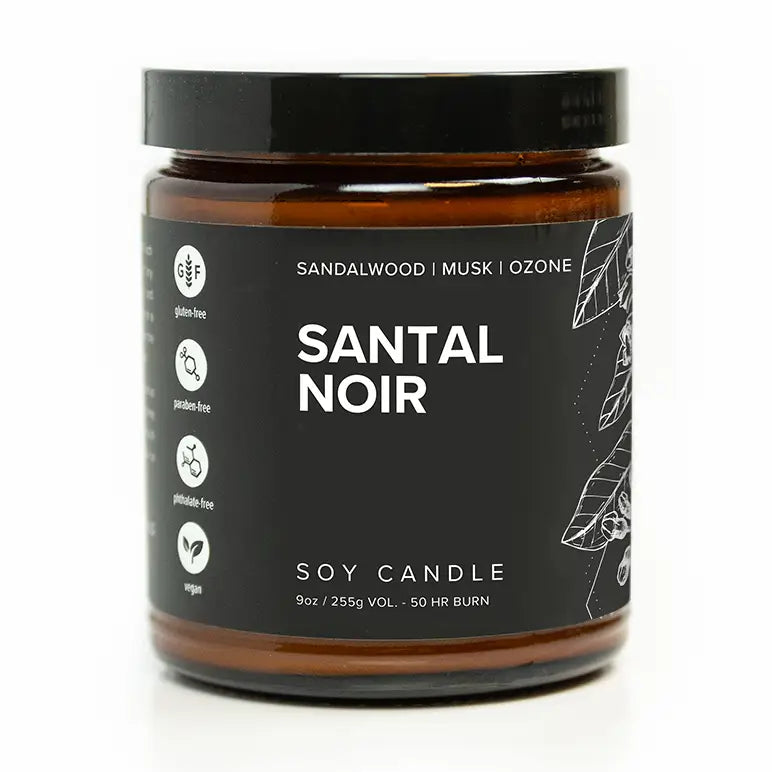 Santal Noir Soy Candle